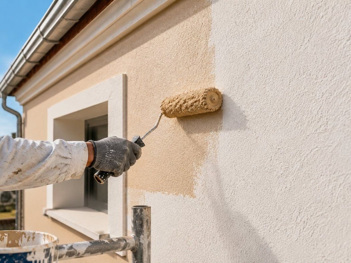 Peinture extérieure et façade — Dupin Ravalement Peinture, Chérac